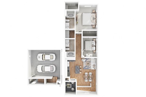 The Summit Floor Plan at The Pavilions by Picerne, Nevada, 89166